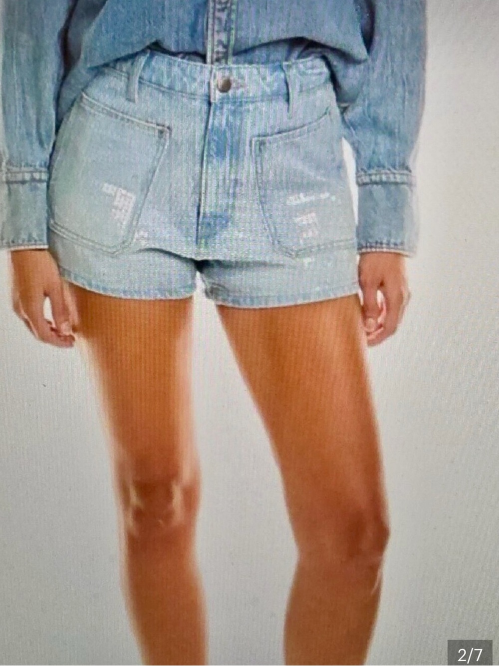 Frame Denim Trevi Jean Shorts